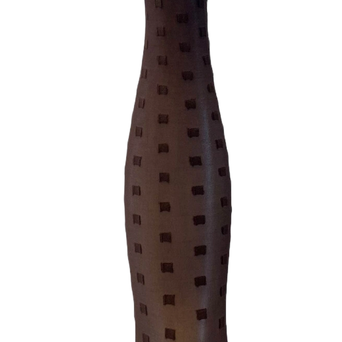 Karen Strømpebukser - Dark brown w. brown square