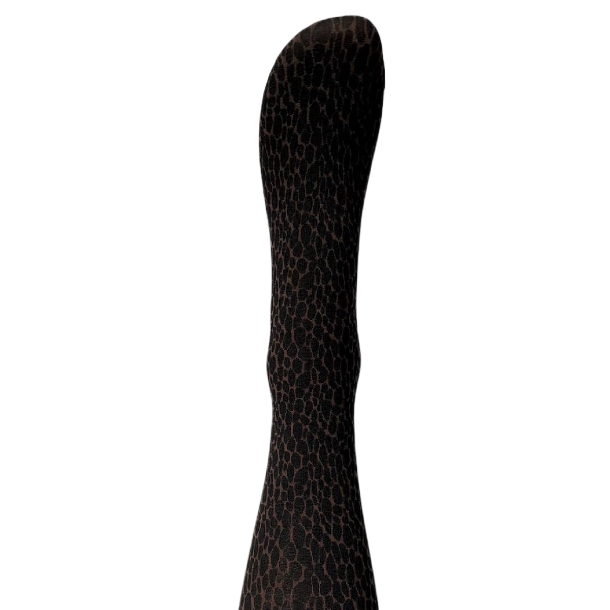 Signe Strømpebukser - Dark brown &amp; black animal print