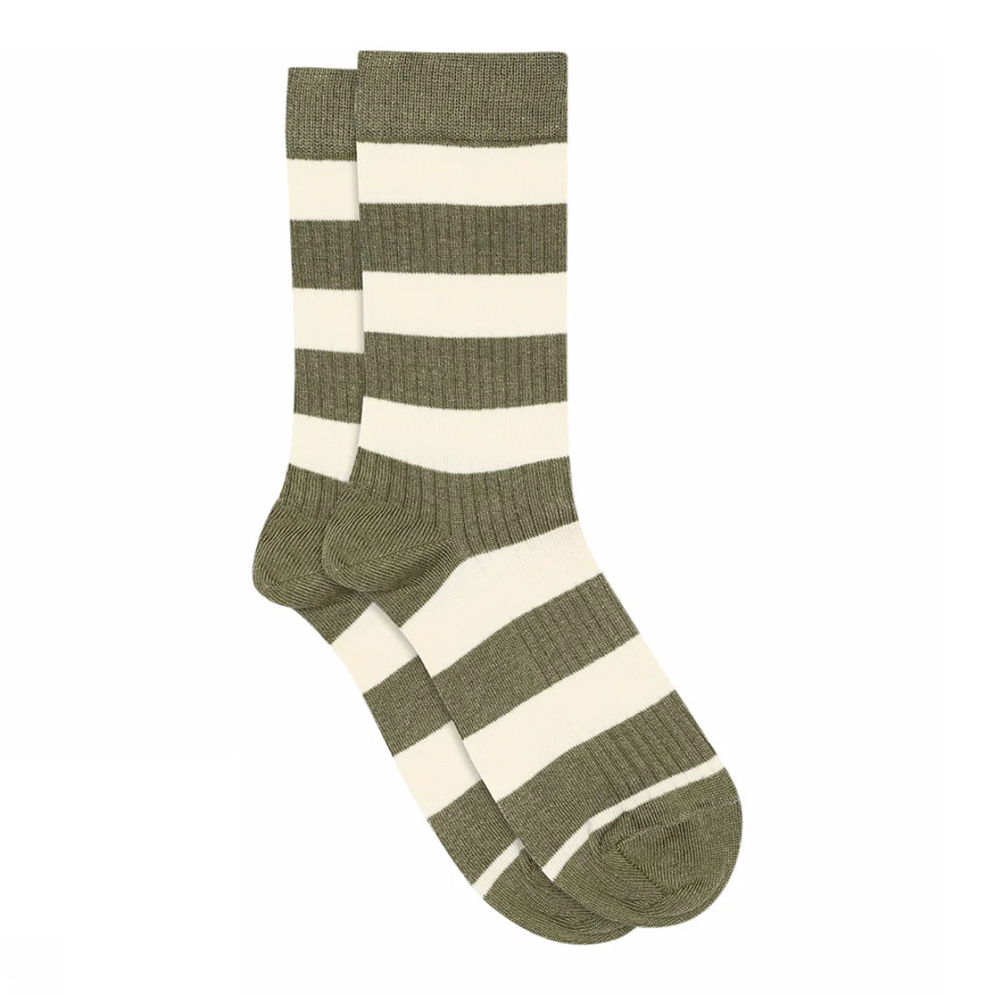 Signe Strømper - Viscose/Bambus - Deep Lichen Green