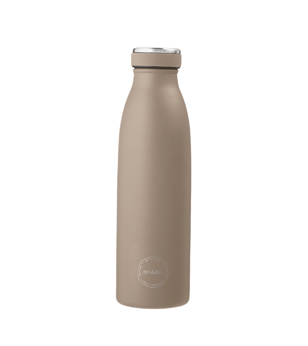 Drikkedunk i brun fra AYA&amp;IDA - 500 ml