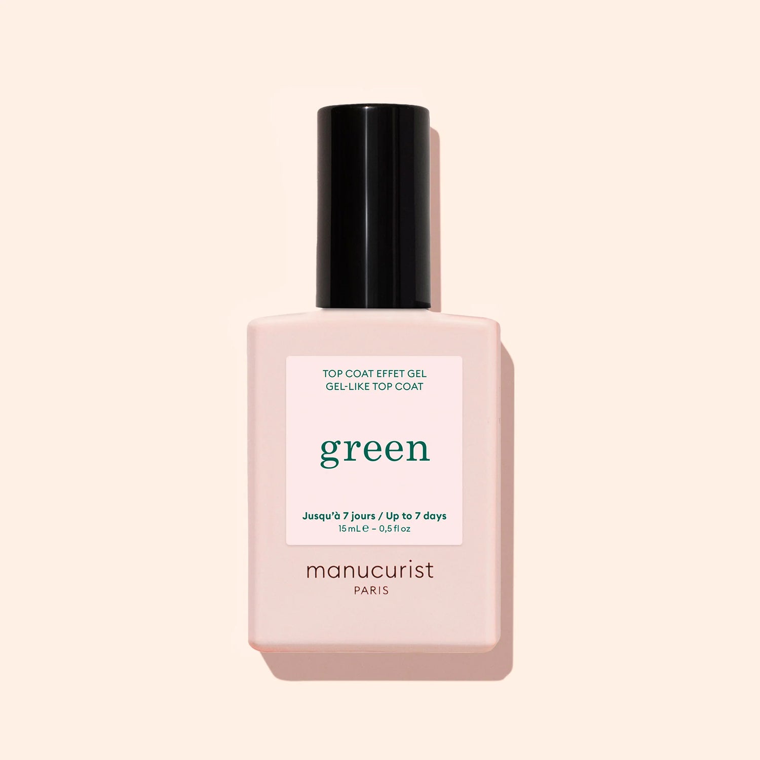 Top Coat fra Manucurist Paris med gel like effekt