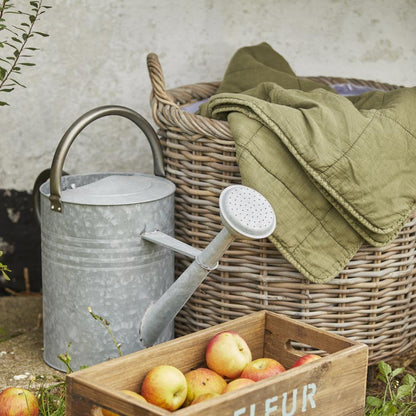 Quilt Tæppe - Bomuld - Olive (29)