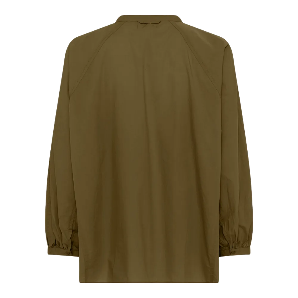 Tokyo Skjorte - Øko Bomuld - Military Olive
