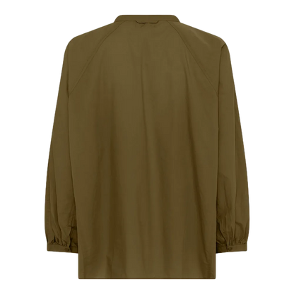 Tokyo Skjorte - Øko Bomuld - Military Olive