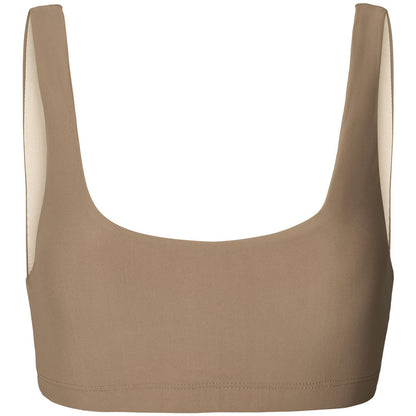 Brun sporty bikini bh til kvinder