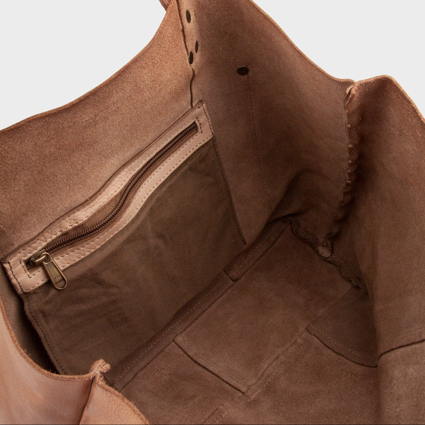 Amber Tote Shopper - Walnut