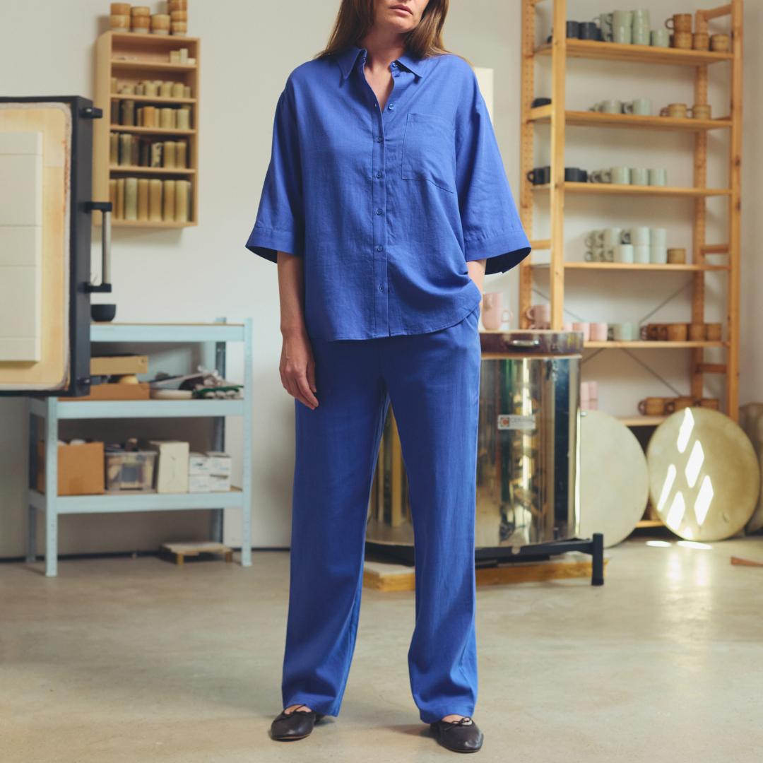 SRYindi Bukser - Deep Ultramarine