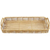En aflang bakke fra Ib Laursen lavet i bambus. Brug den i køkkenet eller på badeværelset