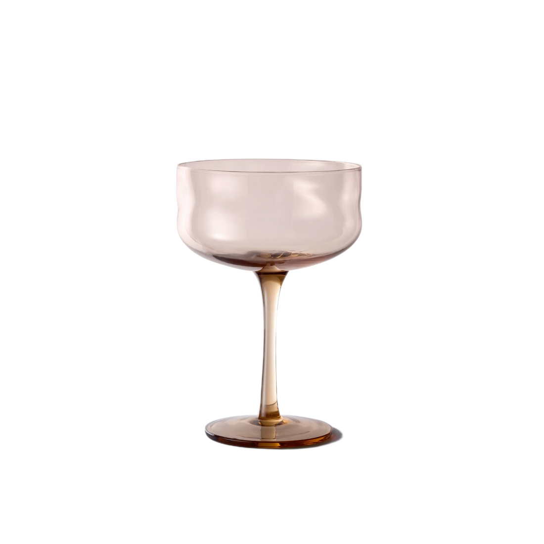 Swirl Coupe Glas - Glow