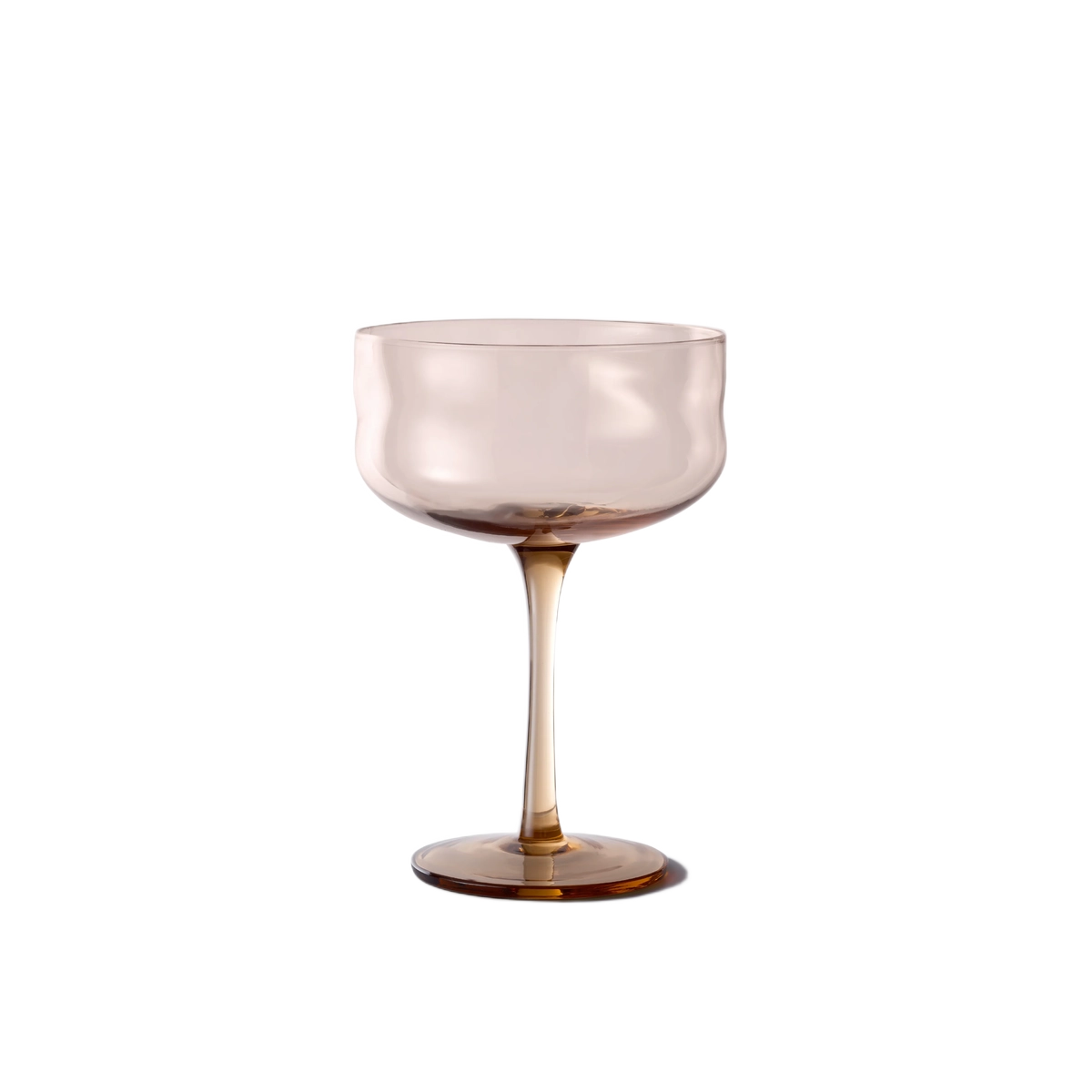 Swirl Coupe Glas - Glow