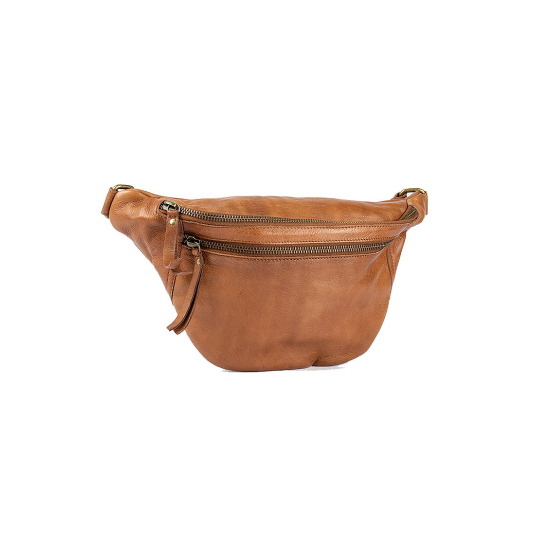 Faust bumbag, i mørkebrun læder, fra ReDesigned