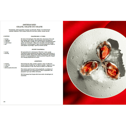 Pink Oyster er en skøn kogebog og coffee table book om østers lavet af Jonas Harboe - en dansk mesterkok!