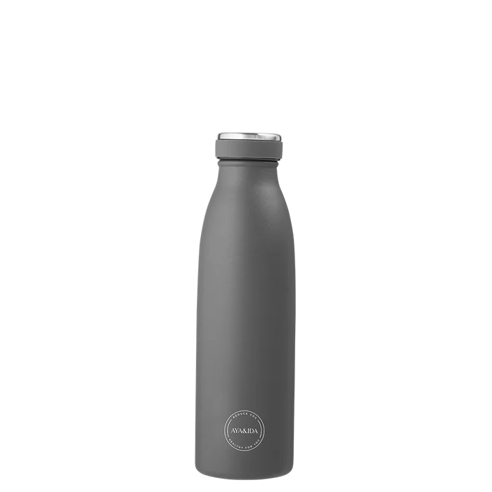 Drikkedunk i grå fra AYA&amp;IDA - 500 ml