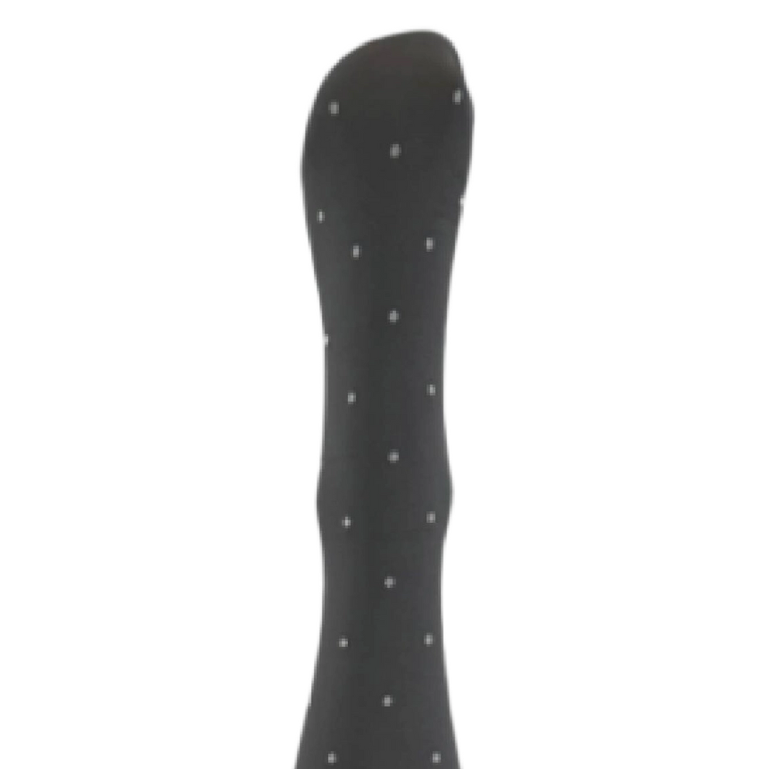 Agnes Strømpebukser - Dark grey w. off white dot