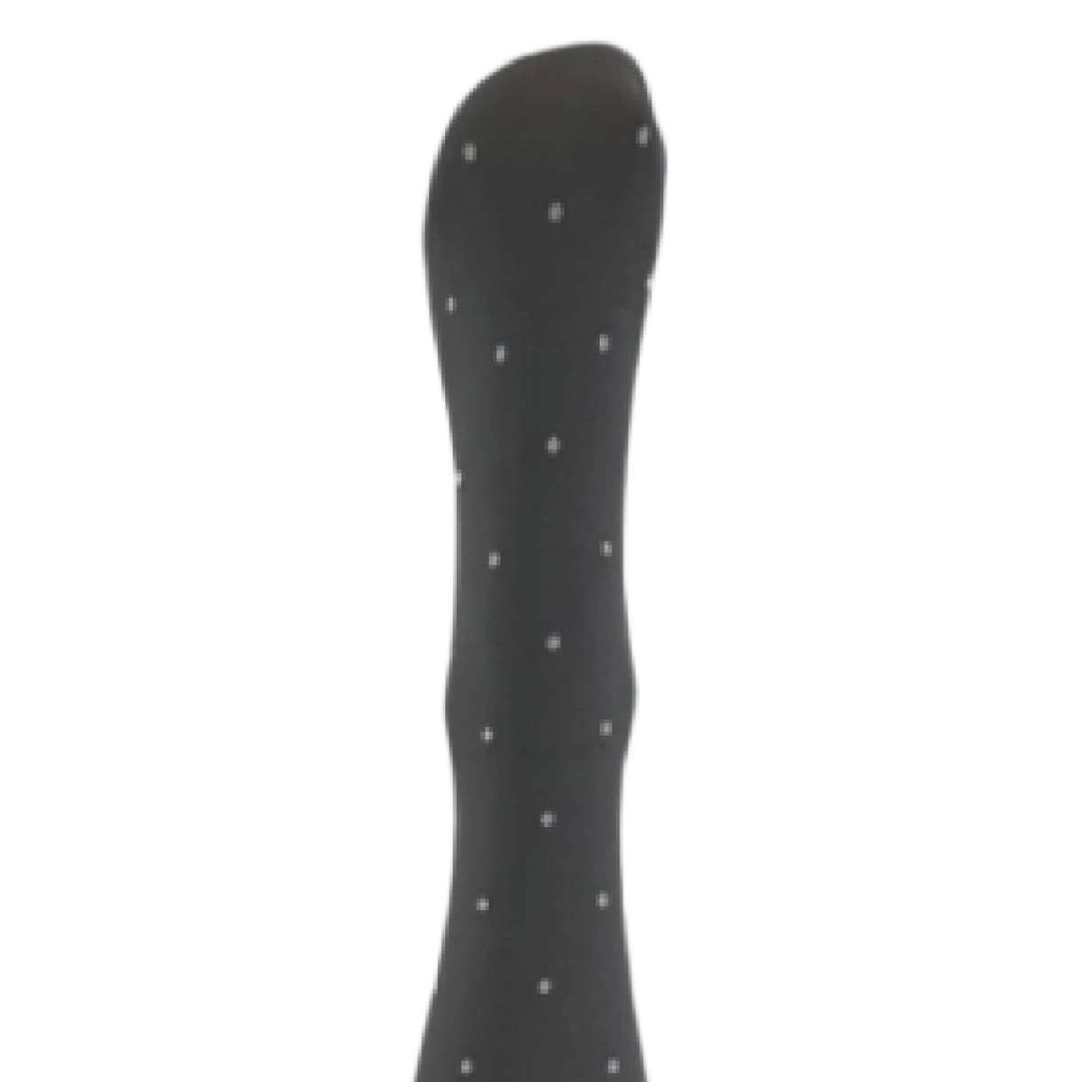 Agnes Strømpebukser - Dark grey w. off white dot