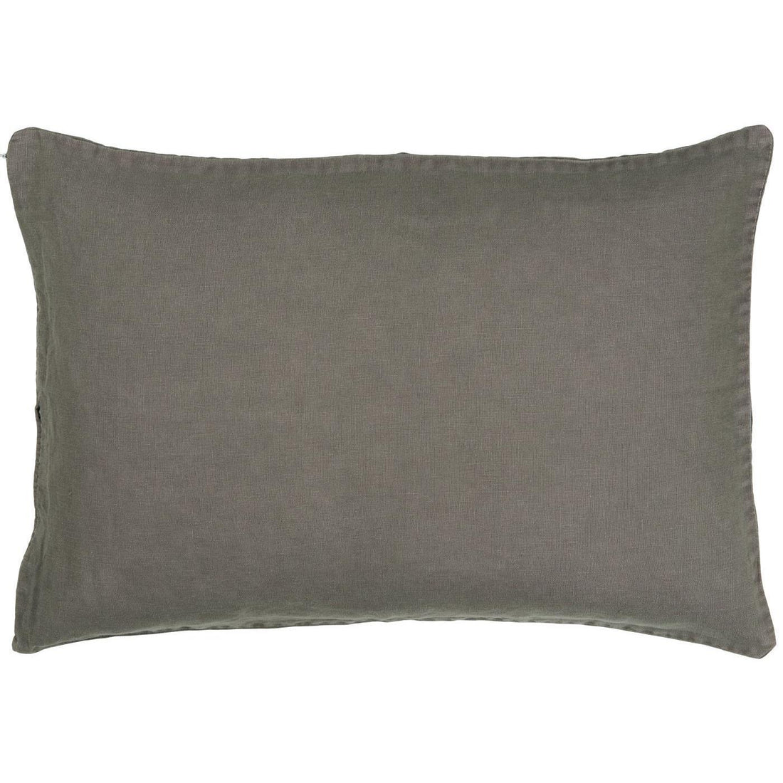 Hør Pude - 50x70 - Soil (45)