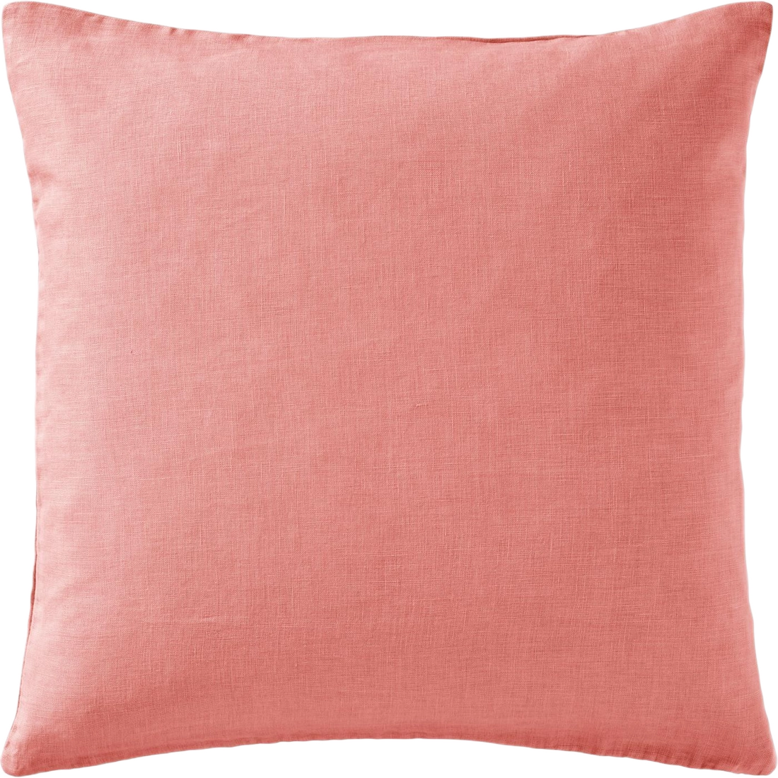 Ib Laursen 50x50 hør pude i farven melon