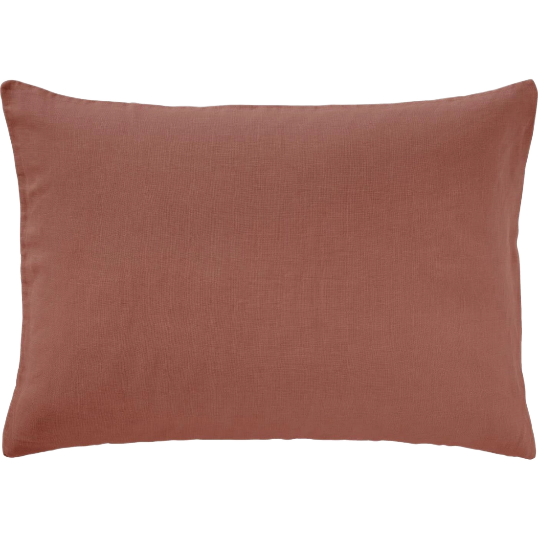 Rødbrun hørpude fra Ib Laursen - Dusty Plum i 50x70