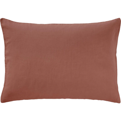 Rødbrun hørpude fra Ib Laursen - Dusty Plum i 50x70