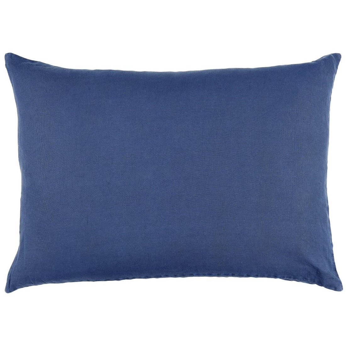 Hør Pude - 50x70 - Indigo (87)