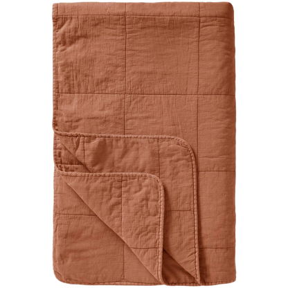 Quilt Tæppe - Bomuld - Sienna (71)