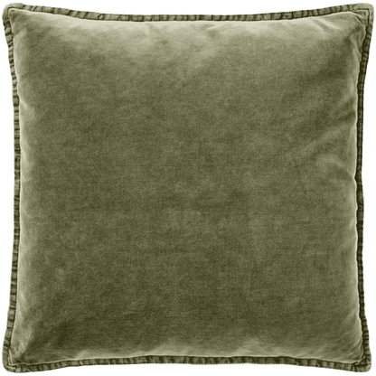 Velour Pude - Olive (29)