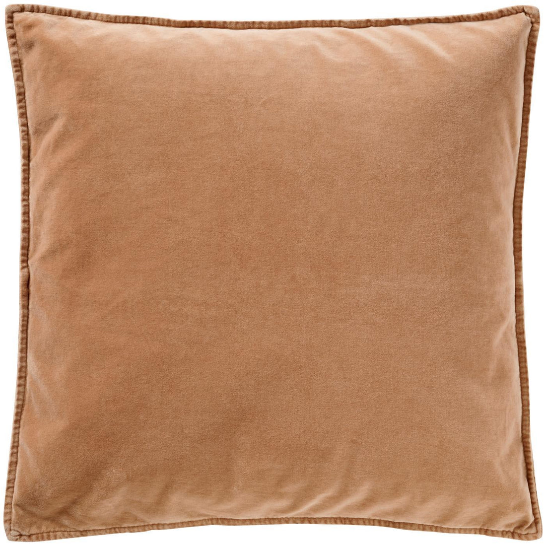Velour Pude - 50x50 - Cafe Creme (77)