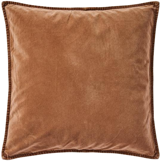 Velour Pude - Camel (94)