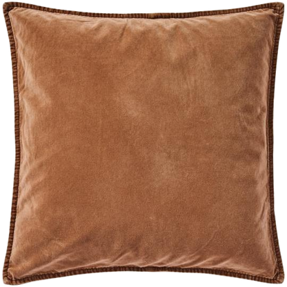 Velour Pude - Camel (94)