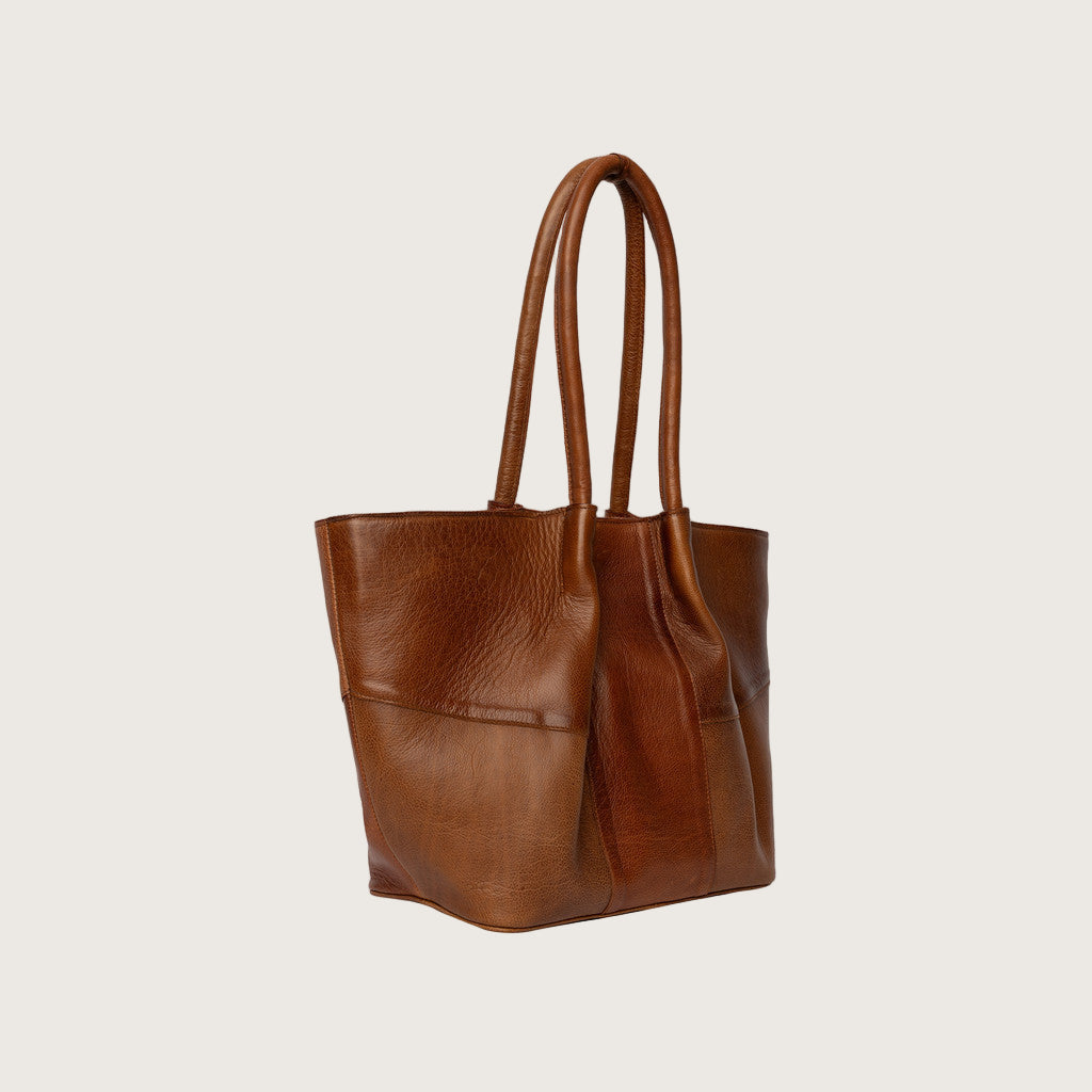 Mane, Lille Urban Skuldertaske - Walnut