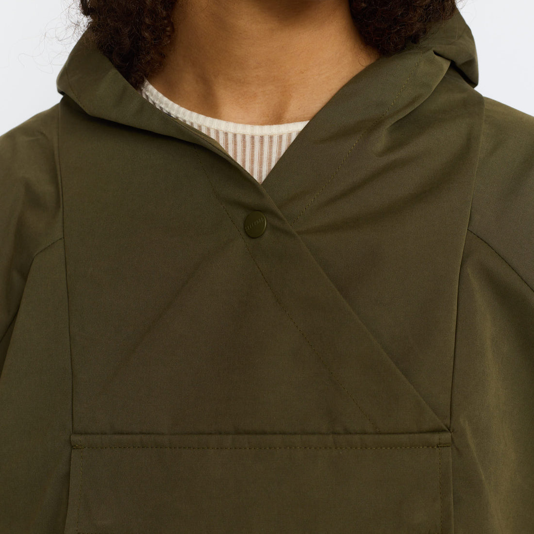 Poncho Jakke - Army