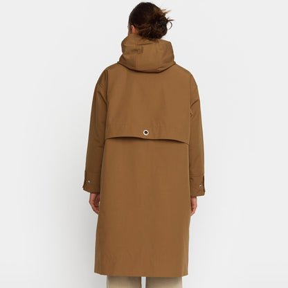 Brun parka vinterjakke fra Selfhood 