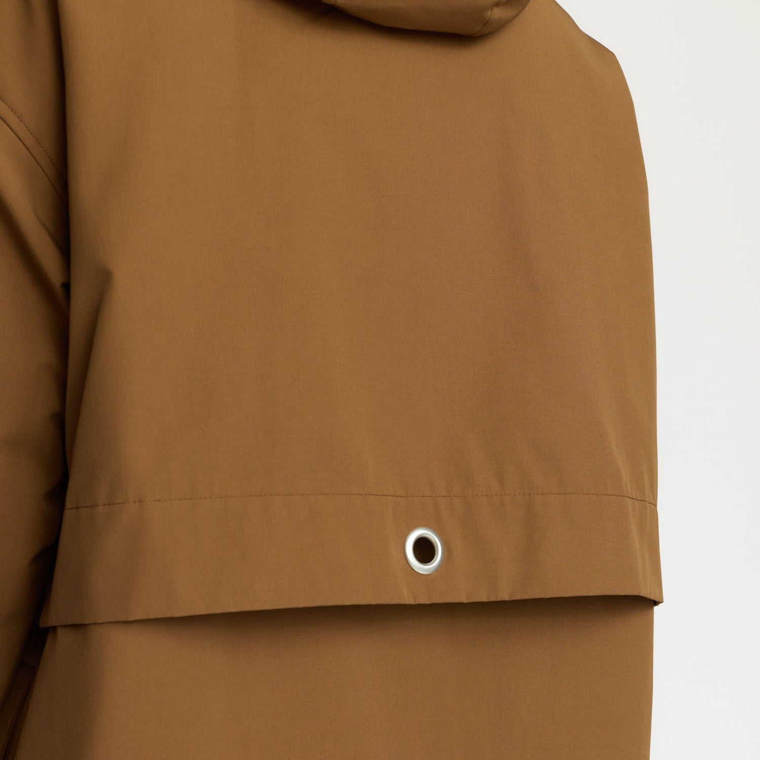 Brun parka vinterjakke fra Selfhood 