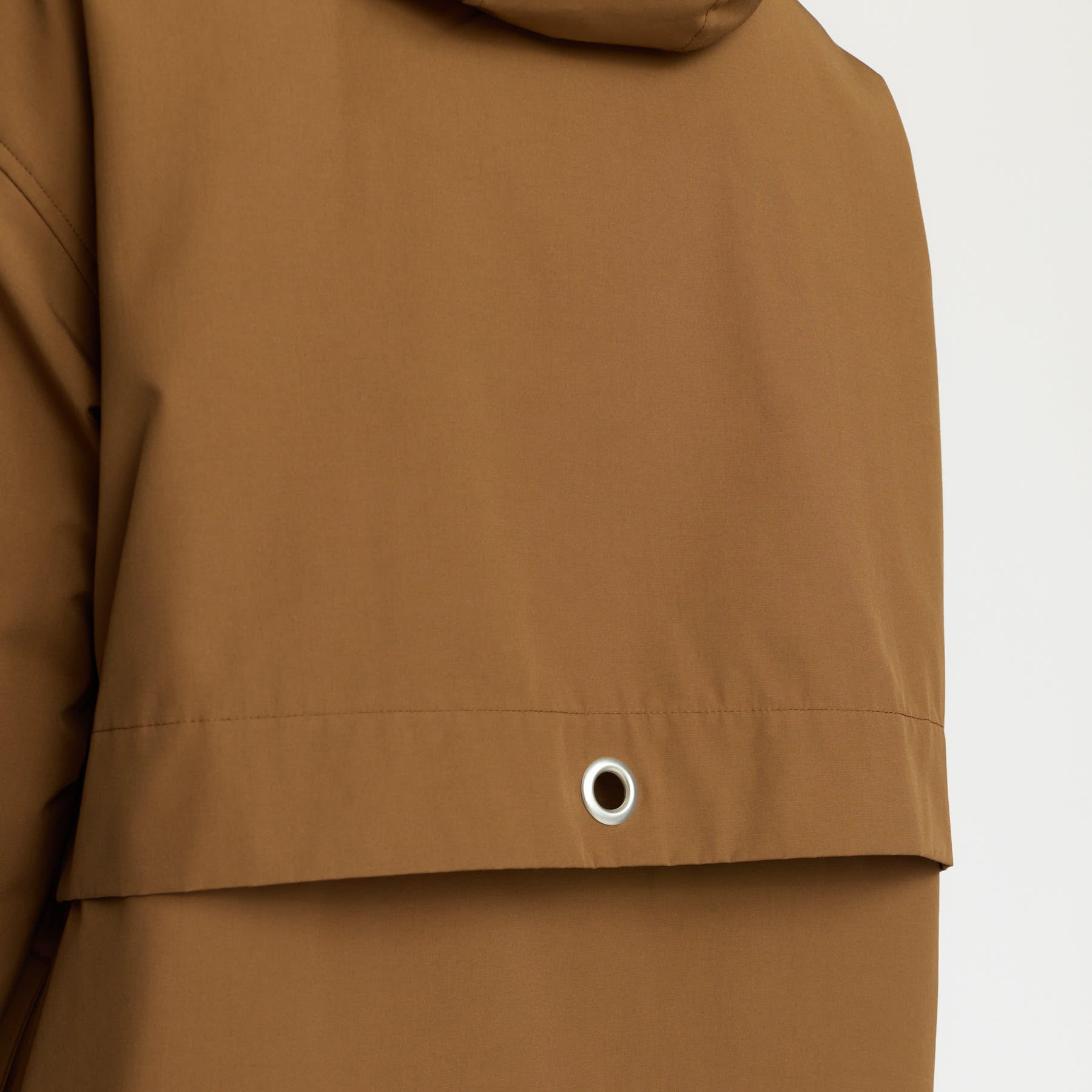 Brun parka vinterjakke fra Selfhood 