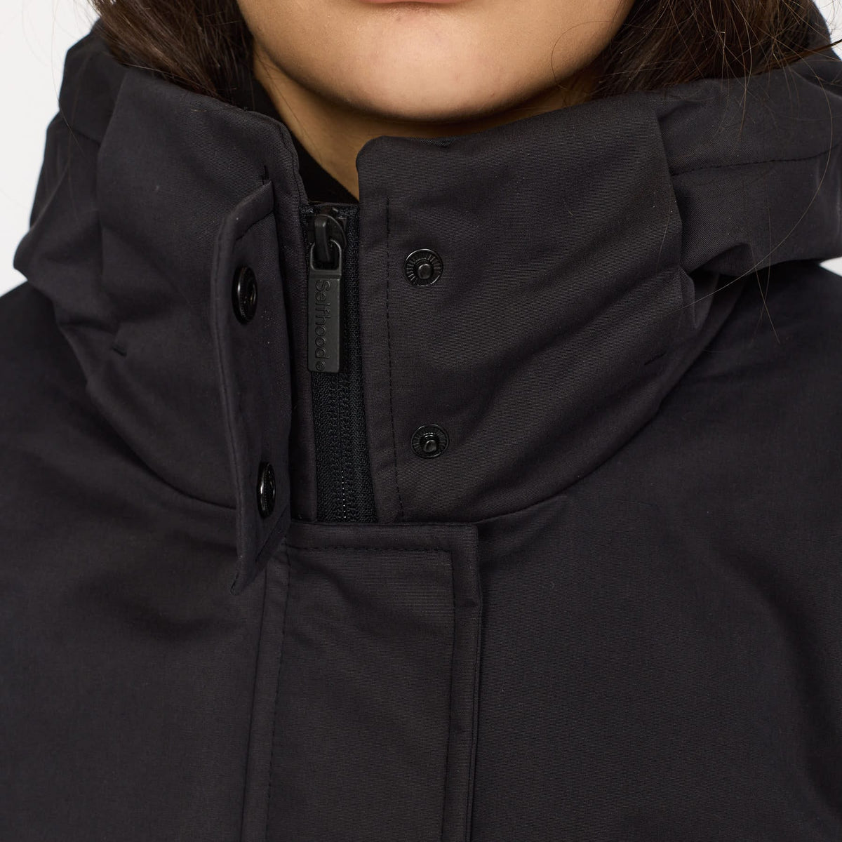 Vandafvisende lang parka fra Selfhood med Thinsulate isolering