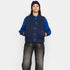 Blå quiltet vest fra Selfhood