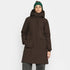Selfhood brun vinterjakke i recycled polyester
