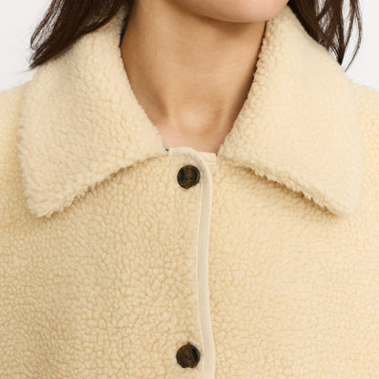Teddy Block Jacket, Jakke - Offwhite