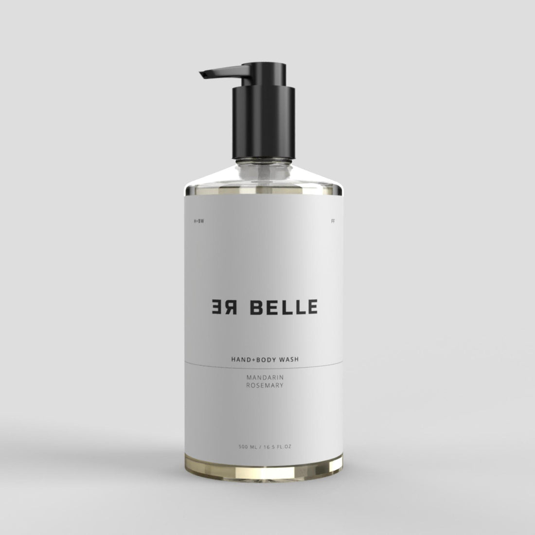 Hånd &amp; Krops Sæbe- Mandarin Rosemary