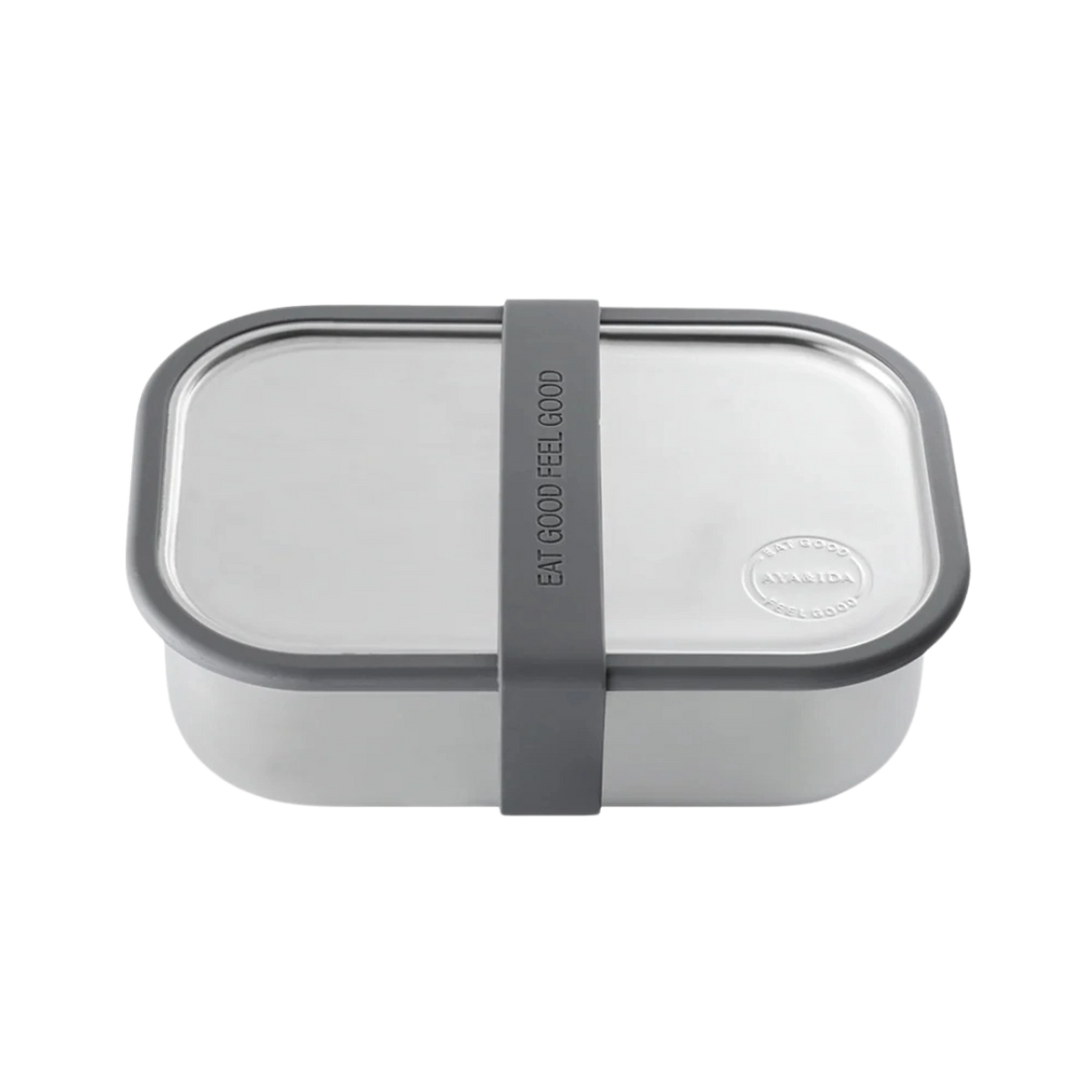 Madkasse - Rustfrit stål - Dark Grey