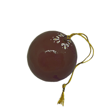Brun Balsalen julekugle