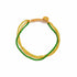 Lulu Dua Bracelet fra Ibu Jewels med grønne og gule halvædelsten og gyldne perler
