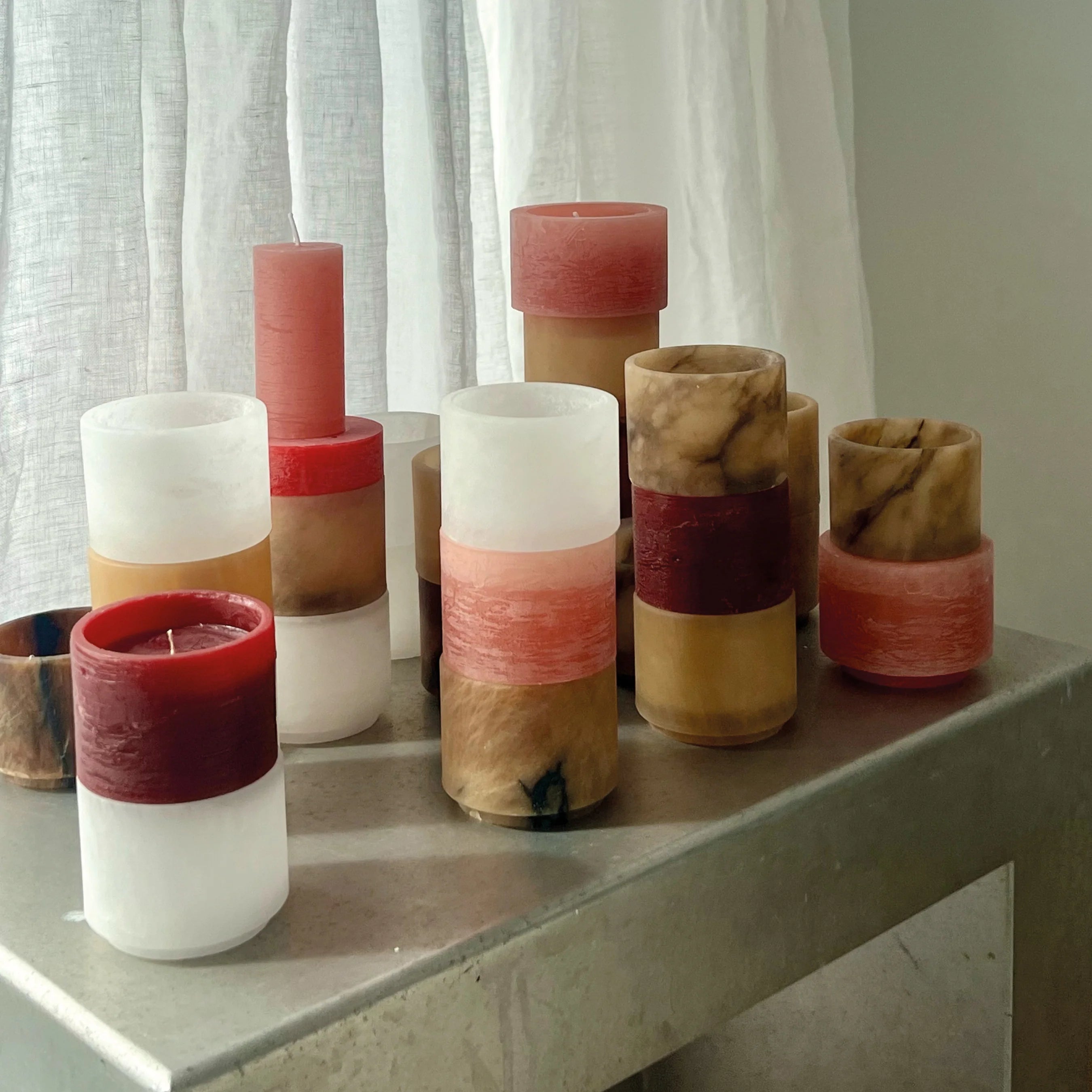 CANDL STACK, Module Alabaster - White