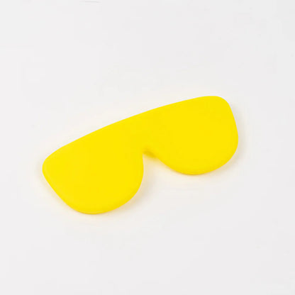 Gult foldbart brilleetui i silikone fra Lups The Case