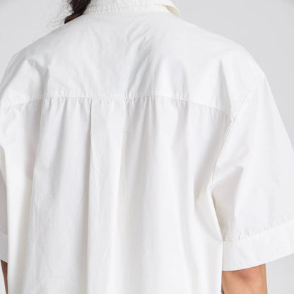 Astrid S/S Skjorte - Øko Bomuld - White