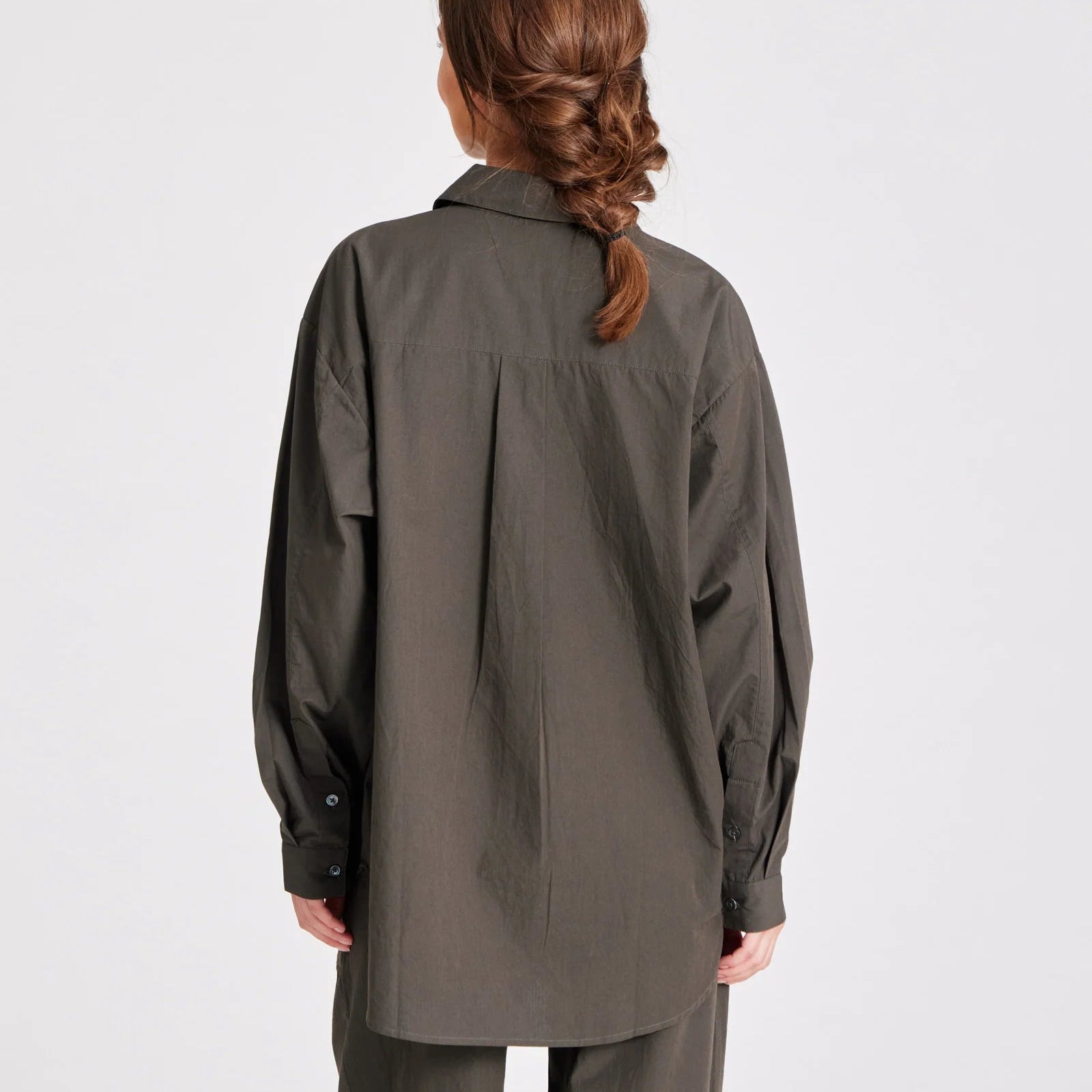 Astrid Skjorte - Øko Bomuld - Beluga