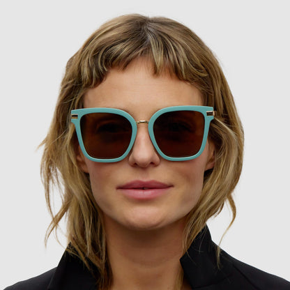 Attitude - Solbriller - Blue/Brown