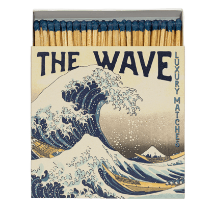 Store tændstikkeæsker fra Archivist Gallery - The Wave er med japanske tryk af bølger