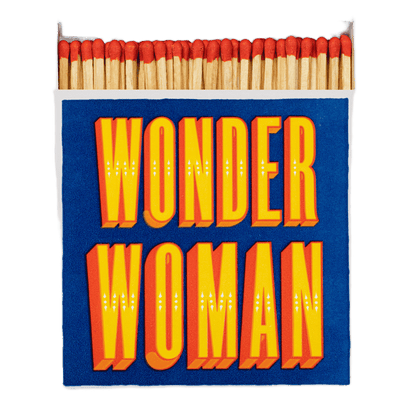 Stor tændstikkeæske fra Archivist Gallery med &