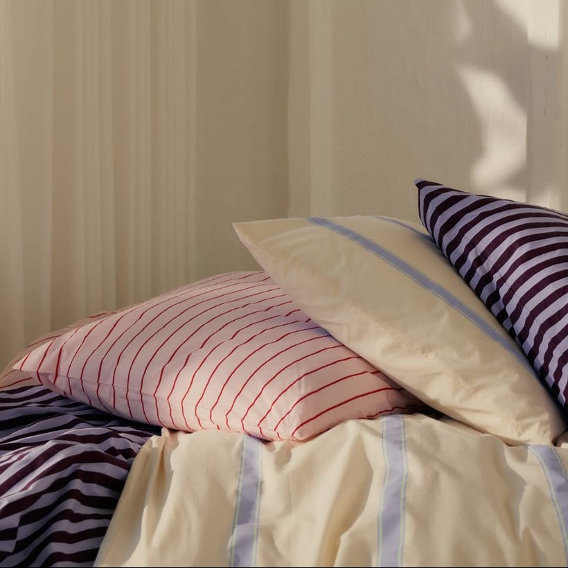 Sengetøj - Økologisk Bomuld - Ivory, Lavender &amp; Mint